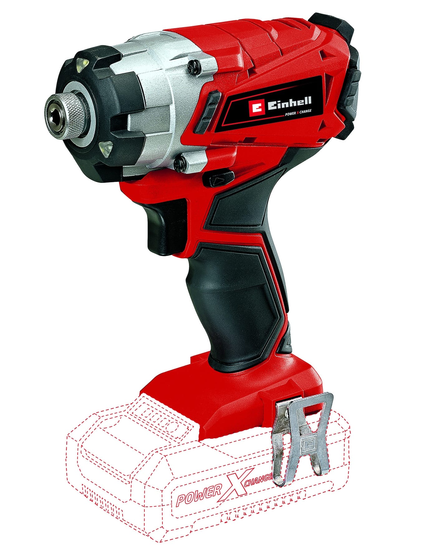 601420.jpg Einhell AVVITATORE AD IMPULSI A BATTERIA TE-CI 18/1 LI 18 V SOLO - immagine 1