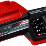 Einhell BATTERIA + CARICABATTERIA POWER-X-CHANGE  18 V - 5,2 Ah