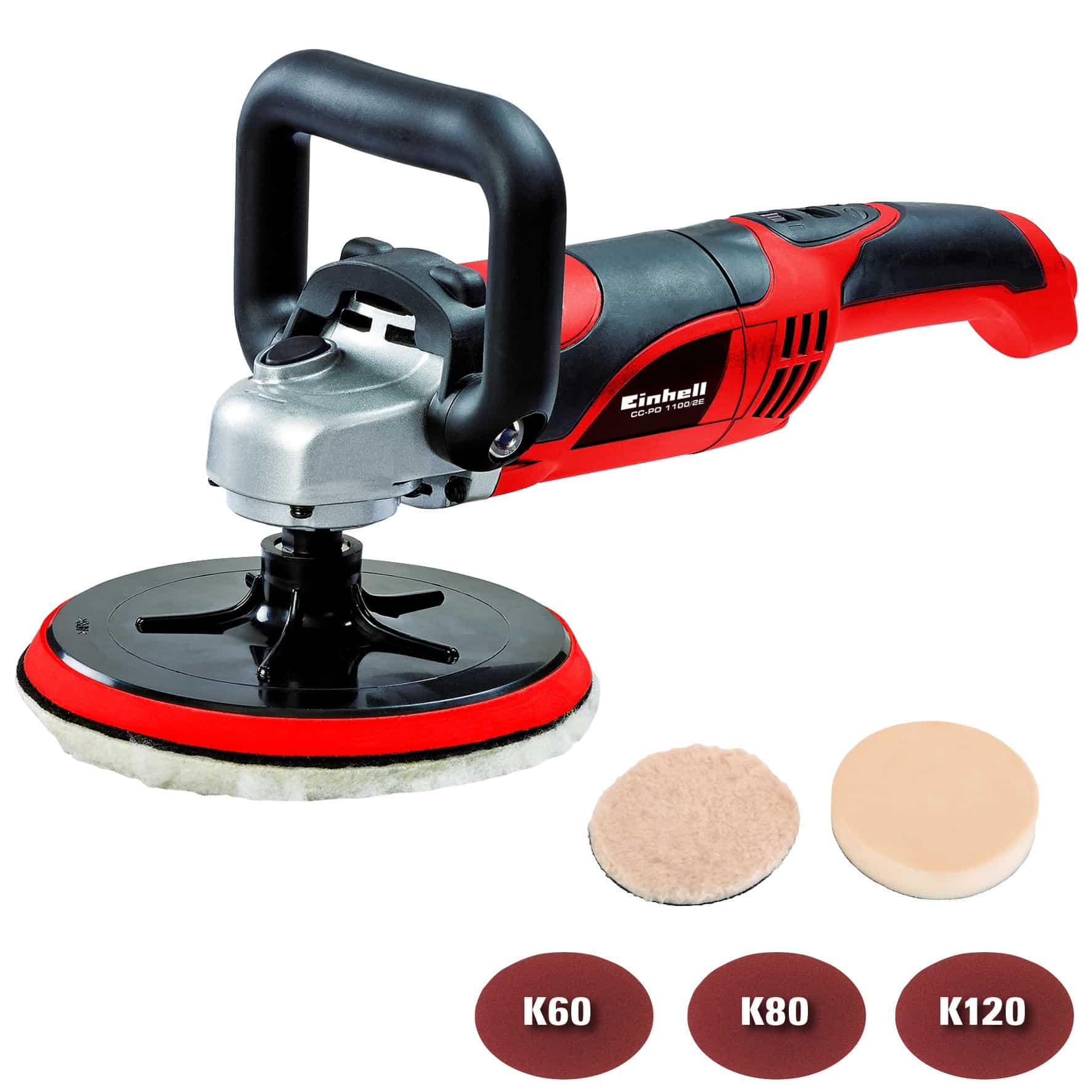 601477.jpg Einhell LUCIDATRICE/LEVIGATRICE PER AUTO CC-PO 1100/2 E 1.100 W - immagine 1