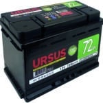 BATTERIA AVVIAMENTO AUTO URSUS START & STOP  72 Ah