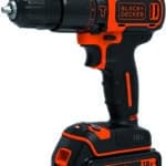 Black+Decker TRAPANO AVVITATORE A PERCUSSIONE BDCHD18KB-QW 18V 2 batterie 1,5 Ah