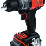 Black+Decker TRAPANO AVVITATORE A BATTERIA BCD382D2XK-QW 18 V 2 batterie 2,0 Ah