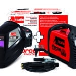 Telwin SALDATRICE AD INVERTER FORCE 165  4,1 Kw - 150 Amp ACCESSORI+ MASCHERA