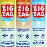 Zig Zag SPRAY ANTIPUNTURA CORPO 75 ml. Fragranze assortite - 12 pz.