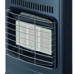 Sicar STUFA AD INFRAROSSI METANO A PARETE 4.200 W Col. Grigio