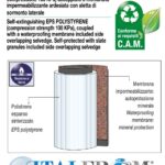 ThermoBase Tegola PSE/80 - Isolante Termico Accoppiato a Membrana Impermeabilizzante Ardesiata per Sottotegola - Sp.30 mm - H1x8m