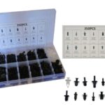 350 pz plastica trim clip rivetti clip kit freni spinta auto bagagliaio paraurti