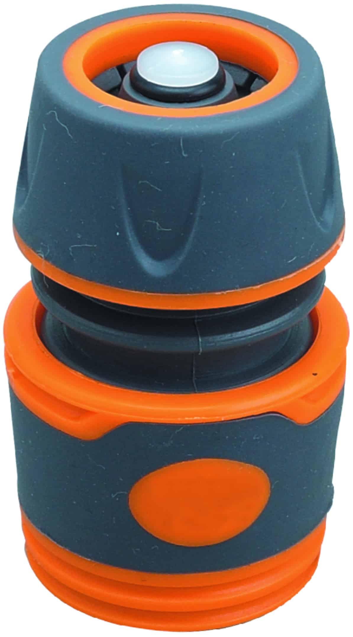 image description Utilia Plus RACCORDO GIUNTATUBI UNIVERSALE GOMMATO mis. 1/2-5/8-3/4 - immagine 1