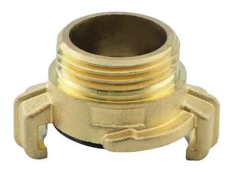 Raccordo Rapido Per Tubo Da Giardino 3/4' In Ottone - Kit Con 8 Pezzi: Connettori Maschio E Femmina, Impugnatura Gommate
