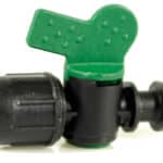 RACCORDO PER TUBO POLIETILENE VALVOLA A INNESTO Ø mm. 16