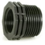 RACCORDO FILETTATO RIDUZIONE PER TUBO IN POLIETILENE   mis. 1x1/2