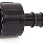 RACCORDO PORTAGOMMA CON GHIERA PER TUBO IN POLIETILENE  mm. 16x3/4