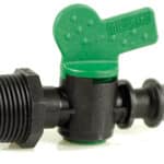 RACCORDO PER TUBO IN POLIETILENE VALVOLA FILETTO MASCHIO CON GOMMINO mis. 1/2