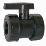 RACCORDO PER TUBO IN POLIETILENE VALVOLA BIGHIERA FEMMINA/FEMMINA  mis. 1x1