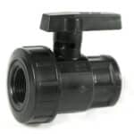 RACCORDO PER TUBO IN POLIETILENE MONOGHIERA FEMMINA/FEMMINA  mis. 1x1