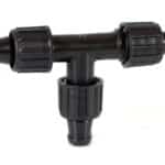 RACCORDO A T PER TUBO TAPE Ø MM. 16  mm. 16x16x16