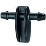 Claber RACCORDO 2 VIE PER TUBO CAPILLARE PER IMPIANTO A GOCCIA IN BLISTER 10 PZ. Art. 91155 mis. 1/4