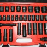 Bussole impatto 32 pz rinforzate avvitatore pneumatico 1/2" 8 32 mm prolunga