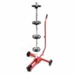 Carrello porta gomme con cerchi max 100 kg 225 mm supporto per 4 pneumatici