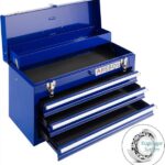 Cassetta degli attrezzi con 3 cassetti con tappetini antiscivolo funzione snap-in