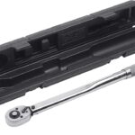 Chiave professionale dinamometrica cricchetto 1/4'' 5-25 nm per serraggio reversibile 270mm