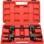 Compressore molla elicoidale 2 pezzi per puntelli ammortizzatore macpherson kit