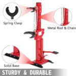 Compressore estrattore idraulico colonna smontaggio ammortizzatori, smonta molle