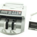 Conta banconote rilevatore rileva soldi falsi doppio display