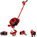 Cric 3 tonnellate martinetto pneumatico aria con maniglia pieghevole