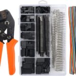 Dupont crimpatura sn-28b crimpatrice con 1550pz pin connettori e cavo idc 1.5m pinza piegatrice 28-18awg 0.1-1.0mm2 per connettori 2.54mm 3.96mm kf2510 attrezzatura di 3d stampa rpi