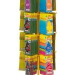 Espositore arbre magique da terra girevole inclusi 600 pz