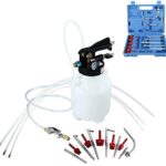 Estrattore di olio e liquido pompa olio per ingranaggi pneumatici riempitrice d'olio con set di adattatori atf 14 pezzi (6 litri)