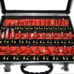 Frese legno gambo 6mm o 8mm x pantografo cornici set kit 35pz con valigetta