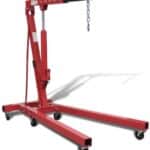 Gru idraulica pieghevole officina 2 ton 88,2 kg sollevatore martinetto