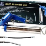 Ingrassatore ad aria compressa pistola ingrassatrice pompa per grasso da 400 cc, 1200psi - 6000psi