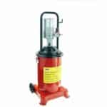 Ingrassatore pneumatico aria a barile bidone 12 lt l pistola grasso sfuso ruote