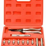 Kit 11pz sostituzione rimozione installazione valvole stelo adattatori