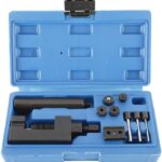 Kit di riparazione per motociclo smontacatena e rivettatrice