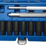 Kit bussole coniche per smontaggio cerchi con bulloni antifurto 10pz