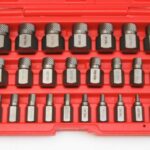 Kit estrattori 25 pz viti perni bulloni spezzati rovinati prigionieri chiave