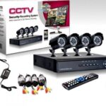 Kit videosorveglianza da 4 o 8 canali telecamera infrarossi dvr + alimentatri e cavi