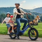 Kit Accessori Passeggero per LE20 Engwe – Schienale Recintato + Poggiapiedi Pieghevoli + Cestino Anteriore