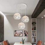 Lampadario moderno a sospensione regolabile e27 7007