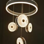 Lampadario moderno a sospensione regolabile 556