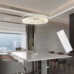 Lampadario a led con luci incorporate v613