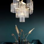 Lampadario di cristallo 6xg9 e14v702-550