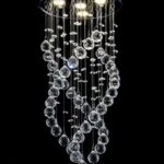 Lampadario di cristallo illuminazione a led 2503