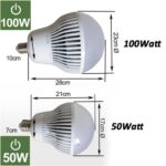 Lampadina led e40 230v per campana industriale e27 possibile addat