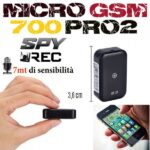 Microspia ambientale gsm spy registratore