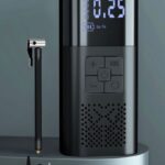 Mini compressore ad aria auto portatile gonfiatore ricaricabile display led auto